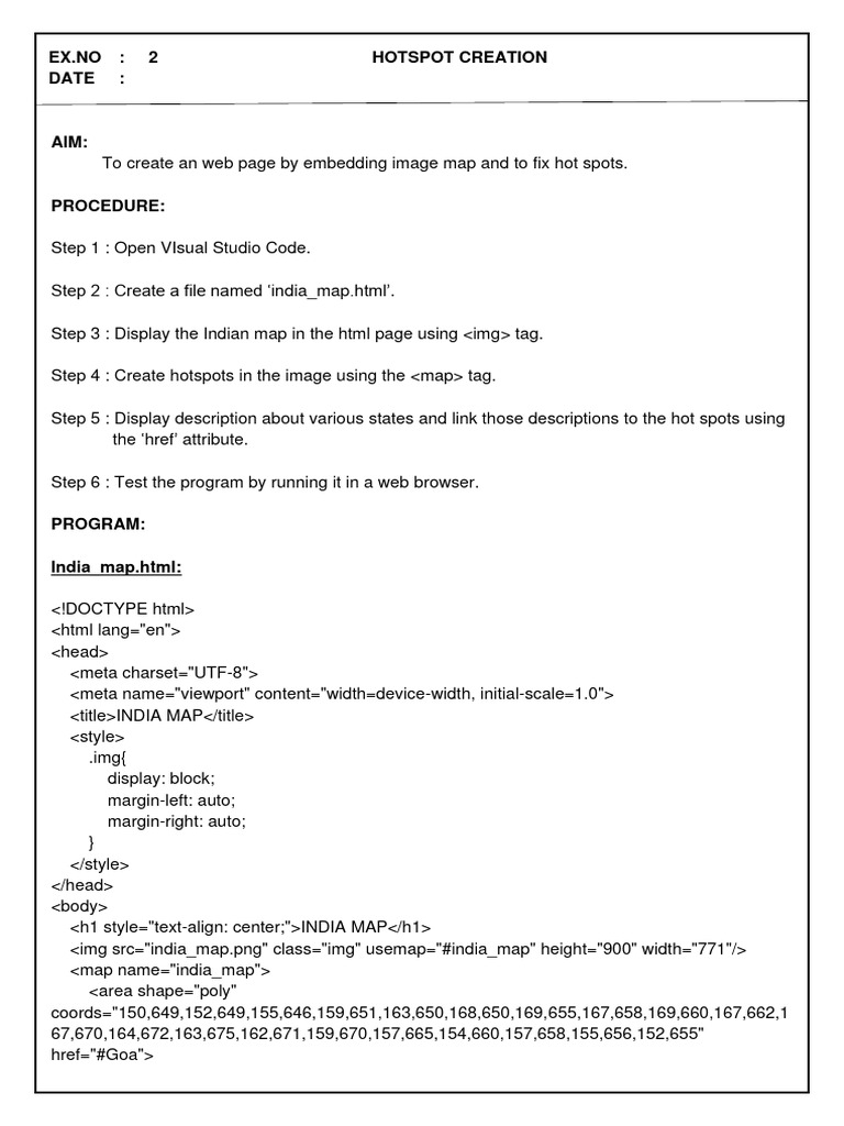 Web tech ex 2 1 pdf tamil nadu south asia