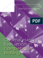 Optimal Hand Evaluation In: Competitive Bidding