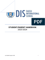 (DIS) Student - Parent Handbook (SY2024-2025)