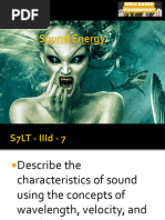 G7 Science Q3 Week 5 Sound Energy