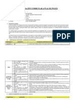 Programación Curricular Anual de Inglés, Ciclo. Vii. 3°y4°.