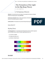 Lesson 1.1 The Formation of The Light Elements in The Big Bang Theory - Facebook