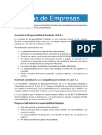 Actividad Empresarial y Formalización