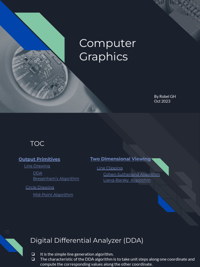Computer Graphics | PDF | Computer Science | Applied Mathematics
