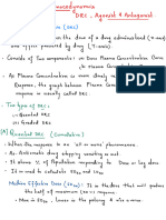 Pharmacodynamics - DRC, Agonist - Antagonist