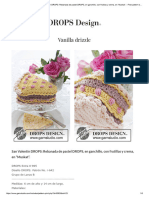 Pastel Porción ESP - Free Pattern by DROPS Design