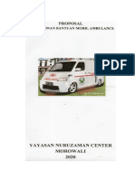 Proposal Yayasan Nuruzaman Senter Morowali (Ambulance)