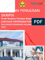 Panduan Penulisan Skripsi STR Keperawatan 2023