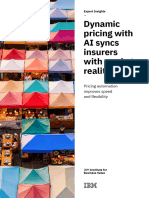 Dynamic Pricing With AI Syncs Insurers With Market Realities - Pricing Automation Improves Speed and Flexibility