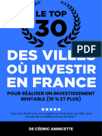 Top 30 Villes Investir