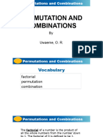 Permutation and Combinations