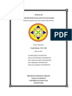 MAKALAH Politik Hukum Dalam Putusan Hakim (Kel. 5 - Politik Hukum)