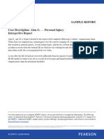 Mmpi 2 Forensic Personal Injury Interpretive Report