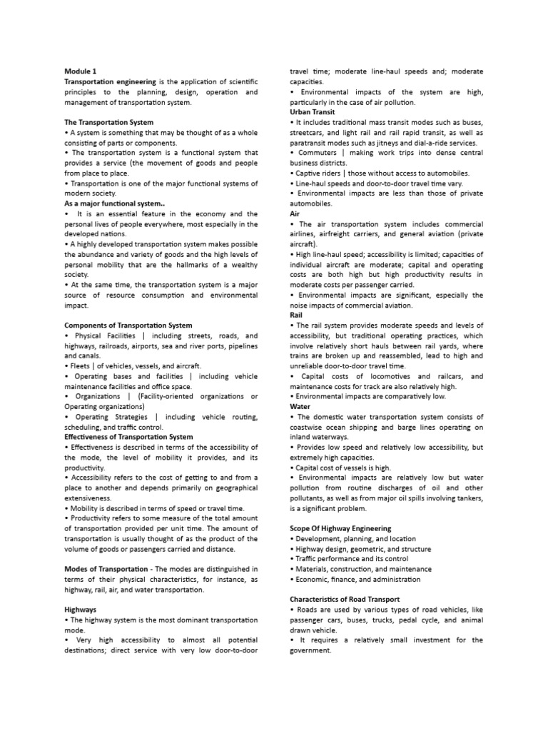 Highways Reviewer | PDF | Transport | Road
