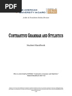 Contrastive Grammar and Stylistics - NORA Translation | PDF ...