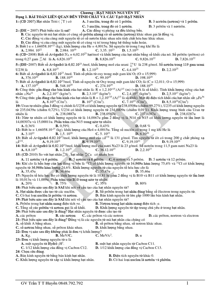 Bg Vat Ly Hat Nhan 1 Pdf