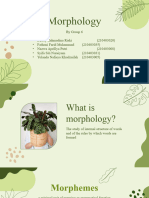 Morphology - Group 6