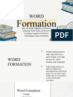 Word Formation