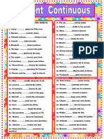 Present Continuous Tense