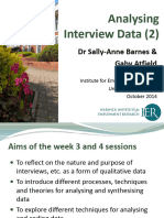 Analysing Interview-Data Week4 2014-15 Webfinal