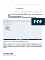 Smart Forms - Text and Data