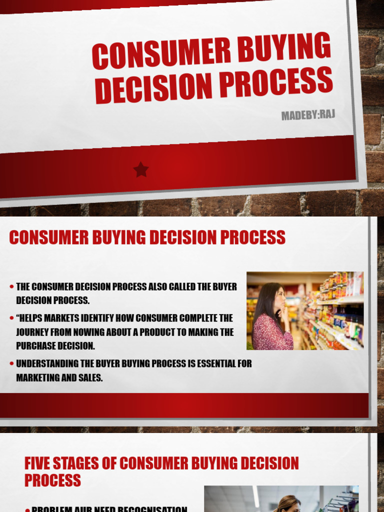 Understanding Consumer Buying Process | PDF
