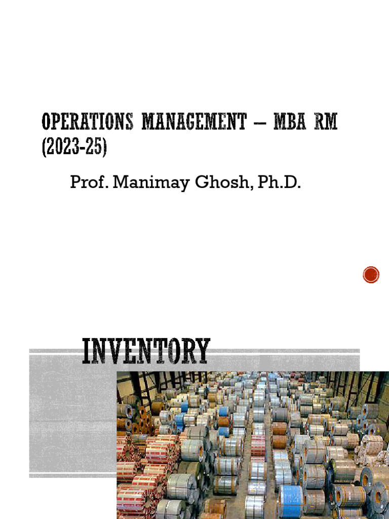 Inventory | PDF