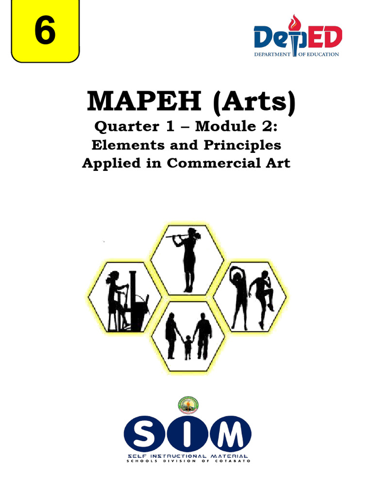 Arts6 q1 Mod2 Elementsandprinciplesappliedincommercialart v1 | PDF ...