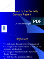 Assessment of The Partially Dentate Patient