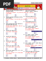 Number System 08 (MahaBharat Batch)