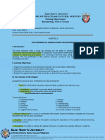 Chapter 2 Module The Therapeutic Nurse Patient Relationship