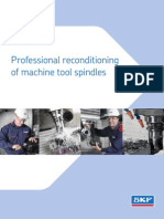 Professional Reconditioning of Machine Tool Spindles