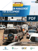 Motorization Management For Development: Mobility and Transport Connectivity Series