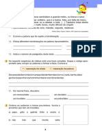 Ficha Divisão Silábica e Translineação