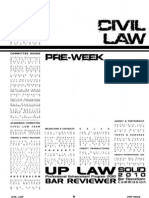 Up Solid Civil Law Pre Week