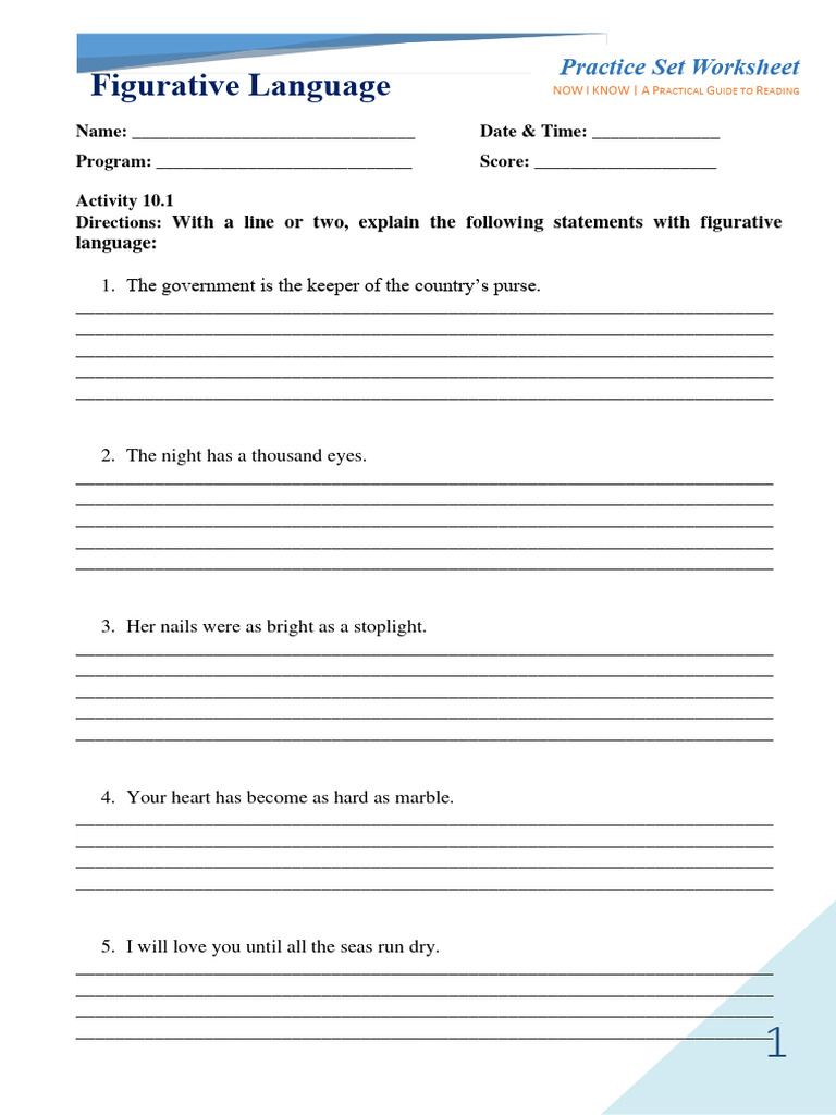 Analyzing Figurative Language Usage | PDF
