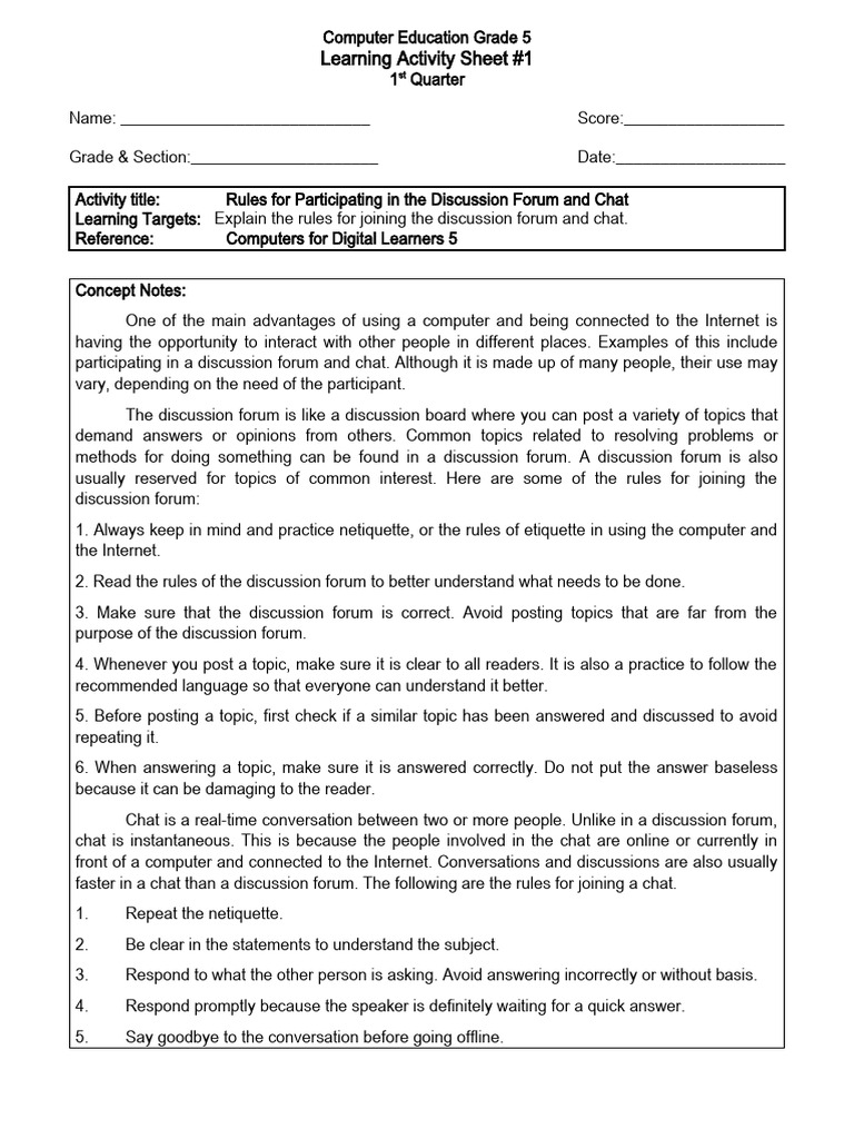 G5 Las 4 Pdf Computer File Online Chat