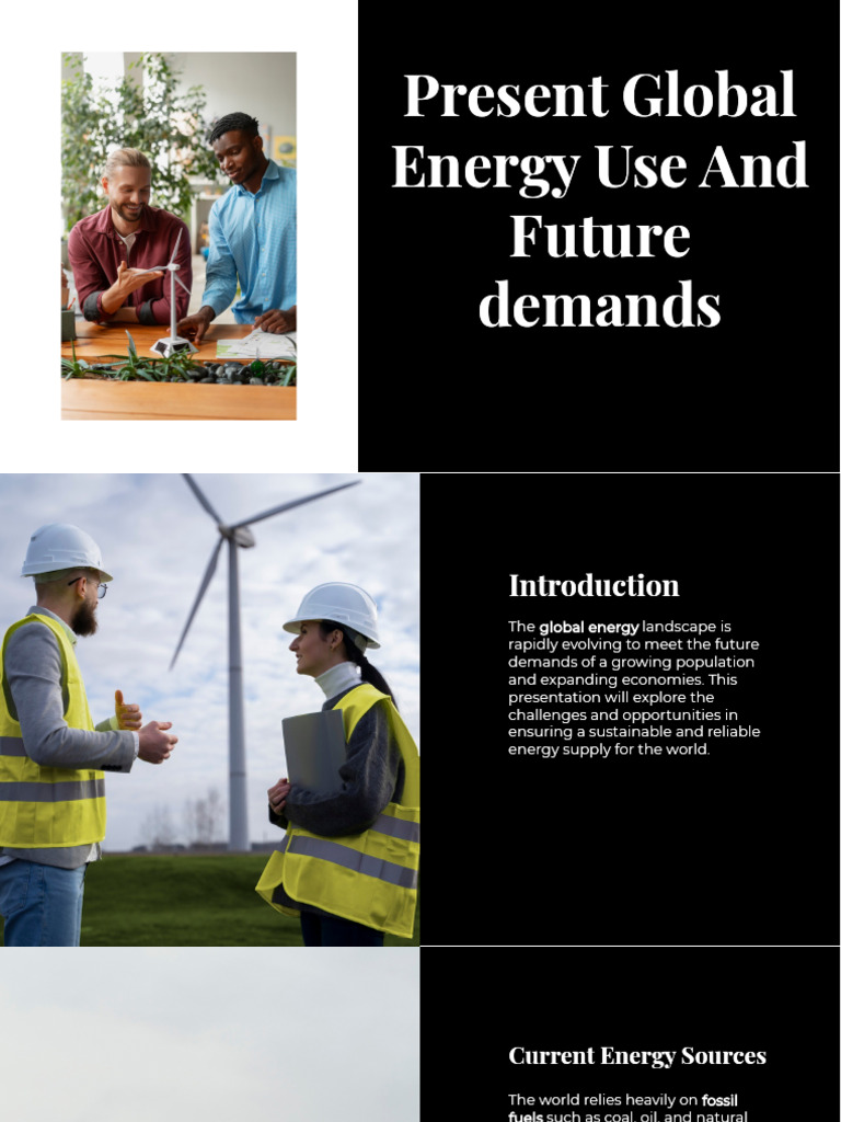 Global Energy Landscape Challenges | PDF