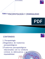 Tema 4.1-Psicopatología y Criminalidad 2022-23