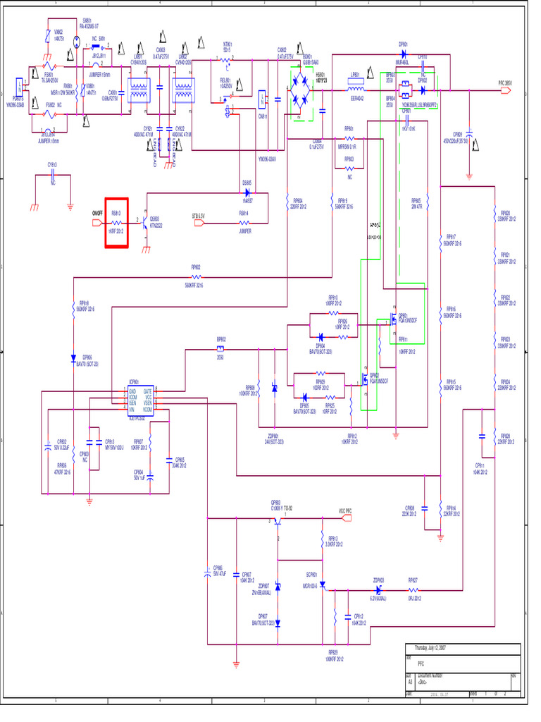 LCD TV Receiver Test Certificate | PDF