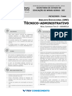 cns301 Analista Educacional Ane Tecnico Administrativocns301 Tipo 3