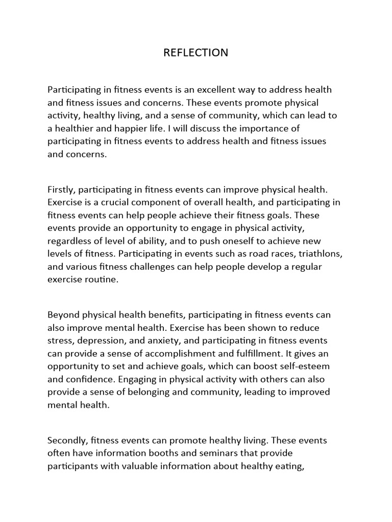 Portfolio in physical education and health 1 pdf physical fitness