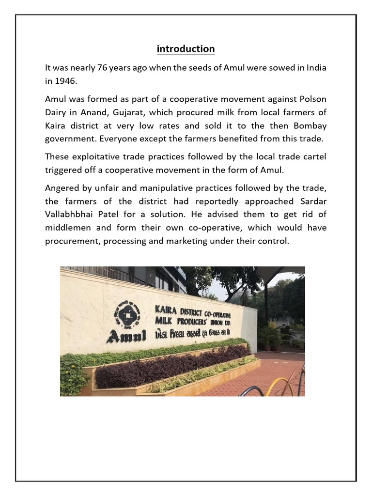 It Was Nearly 76 Years Ago When The Seeds of Amul Were Sowed in India ...