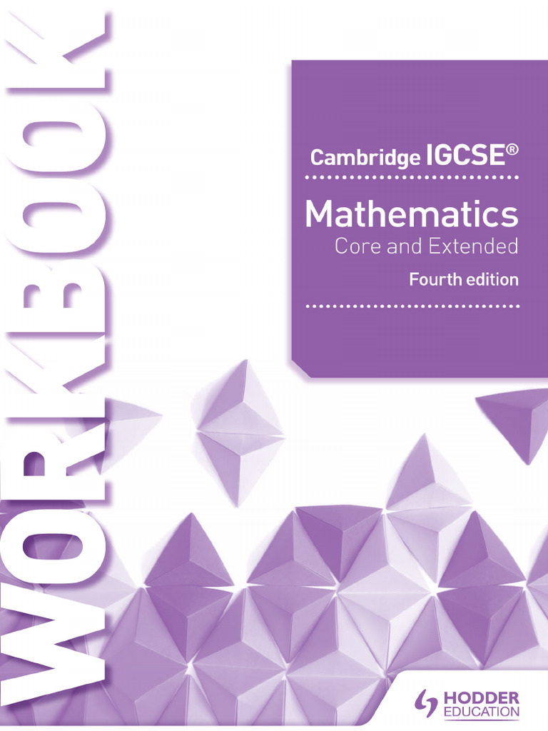 Ric Pimentel, Terry Wall - Cambridge IGCSE WB | PDF | Geometry | Decimal