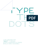 Specimen Book - Type The Dots