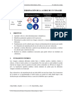 P04 - Determinación Acidez Vinagre