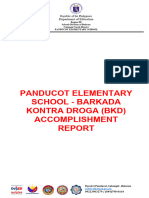 BKD Accomplishment Report