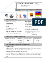 Msds of H3po4