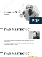 Ivan Meštrović - Engleski