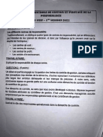 Examen 2022 Contrôle de Gestion